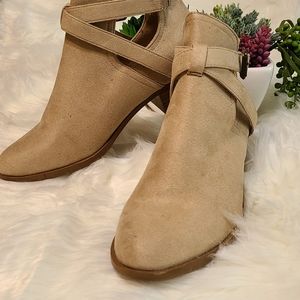 Women's side strap ankle boots